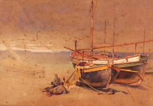 Capri by William Henry Holmes Oil Painting