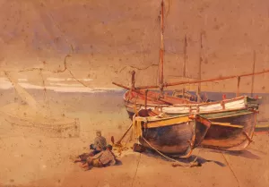 Capri Oil painting by William Henry Holmes