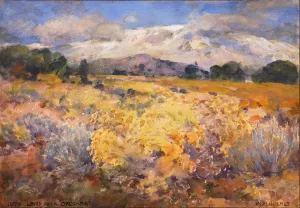 Long's Peak, Colorado by William Henry Holmes Oil Painting