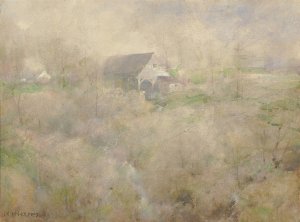 My Old Mill, Holmescroft, Near Rockville by William Henry Holmes Oil Painting
