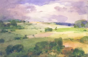 The Maryland Fields by William Henry Holmes Oil Painting