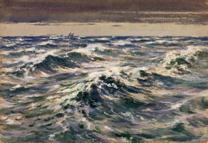 The Open Sea by William Henry Holmes Oil Painting