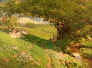 The Wanderlusters'Rest by William Henry Holmes Oil Painting