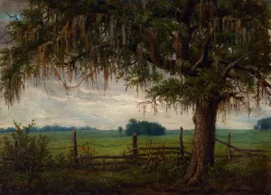 Study for the Surrender of Santa Anna by William Henry Huddle Oil Painting