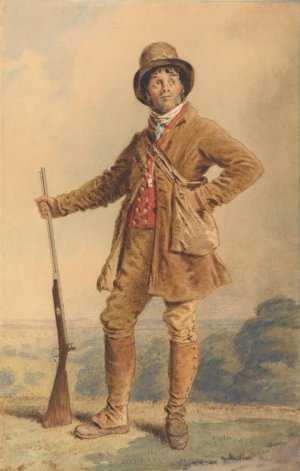 The Gamekeeper by William Henry Hunt Oil Painting