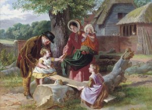In Training For The Derby by William Henry Knight Oil Painting