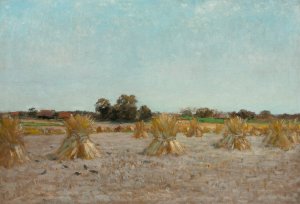 The Poachers by William Henry Lippincott Oil Painting