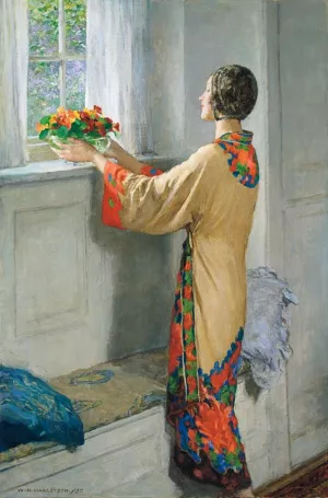 A New Day by William Henry Margetson - Oil Painting Reproduction