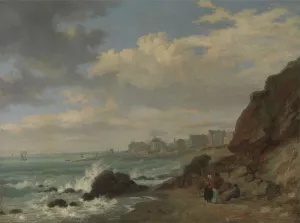 Brighton Oil painting by William Henry Stothard Scott