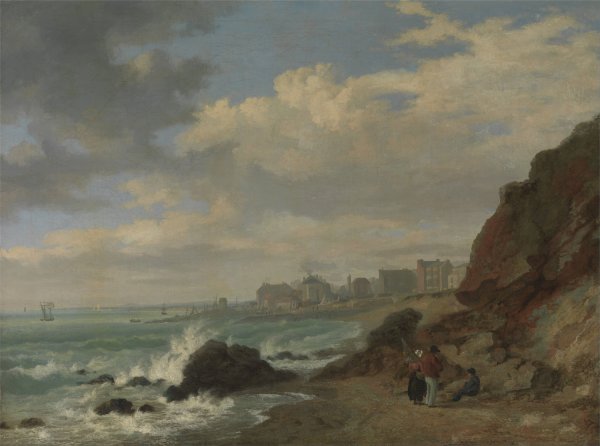 Brighton by William Henry Stothard Scott - Hand-Painted Oil Painting Reproduction