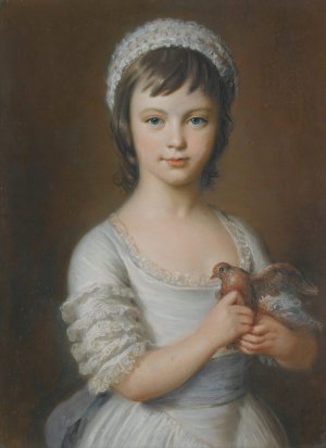 Portrait Of The Hon. Charles Brudenell-Bruce, Later 1st Marquess Of Ailesbury by William Hoare Of Bath Oil Painting