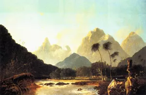 Tahiti Revisited by William Hodges Oil Painting