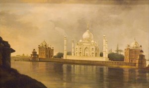 The Taj Mahal by William Hodges Oil Painting