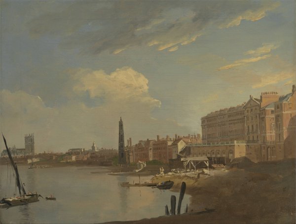Main Product Photo of The Thames and the Adelphi Painting by William Hodges
