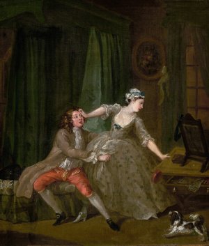 Before by William Hogarth Oil Painting
