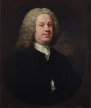 Dr Benjamin Hoadly, MD by William Hogarth Oil Painting