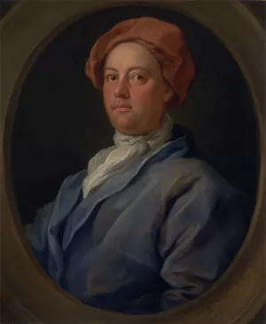 John Palmer, Barrister of the Inner Temple by William Hogarth Oil Painting