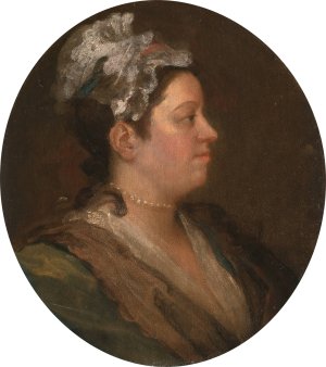 Mary Hogarth by William Hogarth Oil Painting
