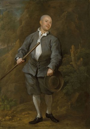 The Pugilist by William Hogarth Oil Painting