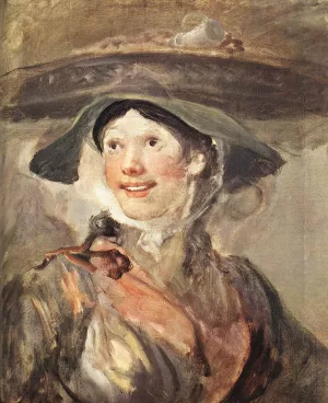 The Shrimp Girl painting by William Hogarth