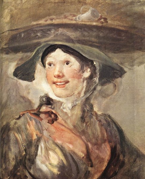 Main Product Photo of The Shrimp Girl Painting by William Hogarth