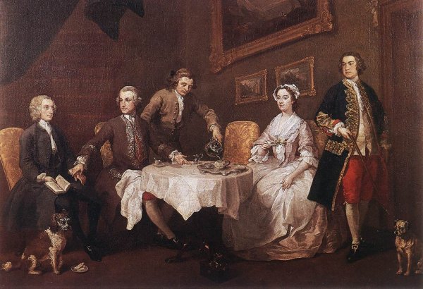 Main Product Photo of The Strode Family Painting by William Hogarth