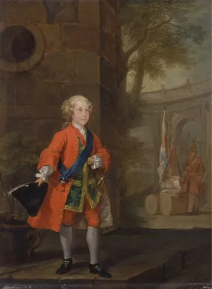 William Augustus, Duke of Cumberland by William Hogarth Oil Painting