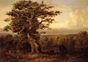 A View in Virginia by William Holbrook Beard Oil Painting