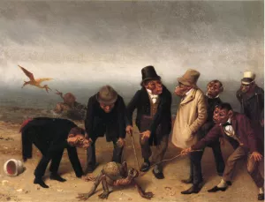 Discovery of Adam painting by William Holbrook Beard