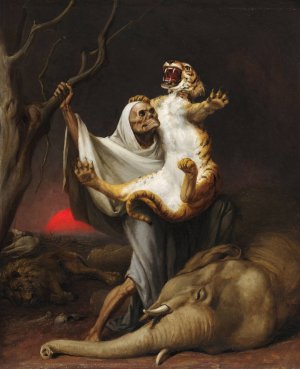 Power Of Death by William Holbrook Beard Oil Painting