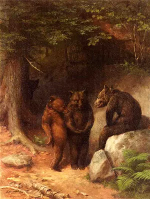 So You Wanna Get Married, Eh by William Holbrook Beard Oil Painting