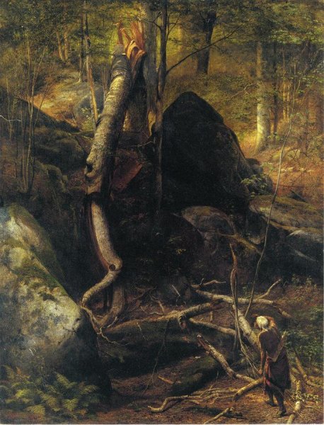 Main Product Photo of The Fallen Landmark Painting by William Holbrook Beard