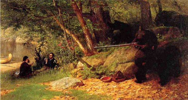 Main Product Photo of The Tables Turned Painting by William Holbrook Beard