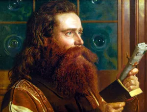 Portrait of Henry Wentworth Monk painting by William Holman Hunt