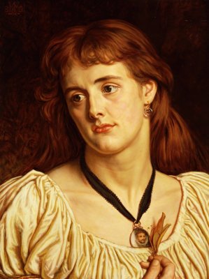 Sorrow by William Holman Hunt Oil Painting
