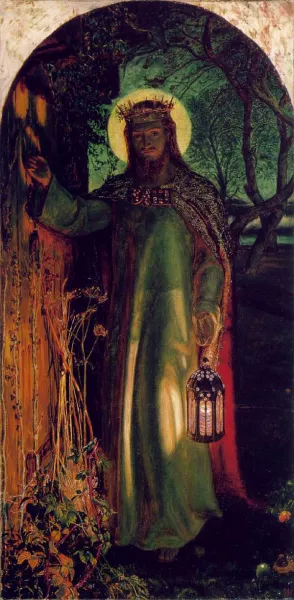 The Light of the World painting by William Holman Hunt