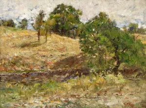 Indiana Landscape Oil painting by William J. Forsyth