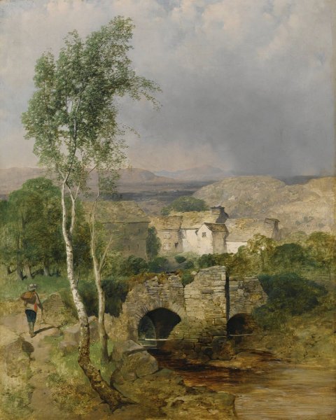 Main Product Photo of View To Hillsdale, Cumberland Painting by William James Blacklock