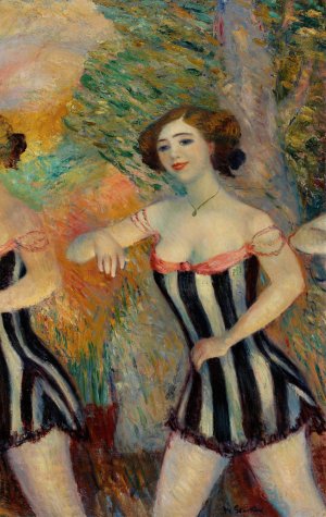 Pony Ballet by William James Glackens Oil Painting