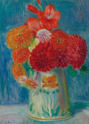 Still Life With Lilies by William James Glackens Oil Painting
