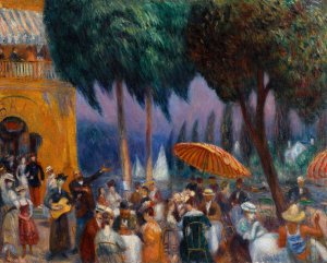 Sunday on the Marne by William James Glackens Oil Painting