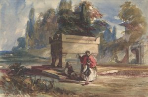 Oriental Scene by William James Muller Oil Painting