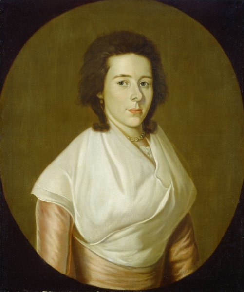Main Product Photo of Mrs. Asa Benjamin  Painting by William Jennys