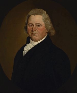 Portrait of Judge Pierpont Edwards  by William Jennys Oil Painting