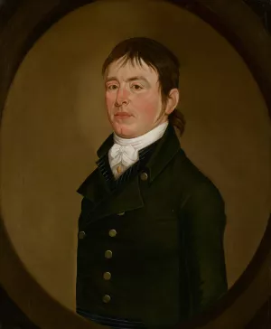 Portrait of Moses Kimball by William Jennys Oil Painting