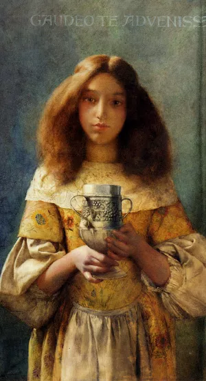 The Grace Cup by William John Wainwright Oil Painting