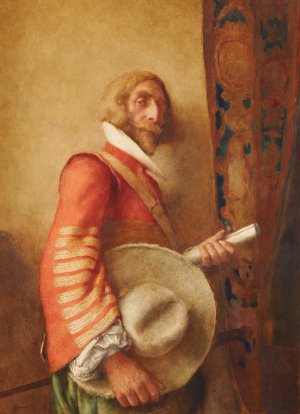 The Messenger by William John Wainwright Oil Painting