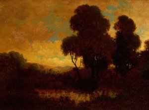 Evening Landscape by William Keith Oil Painting