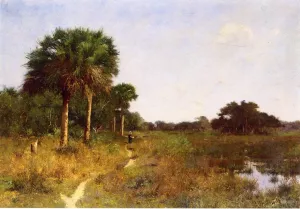 Midwinter in Florida by William Lamb Picknell - Oil Painting Reproduction