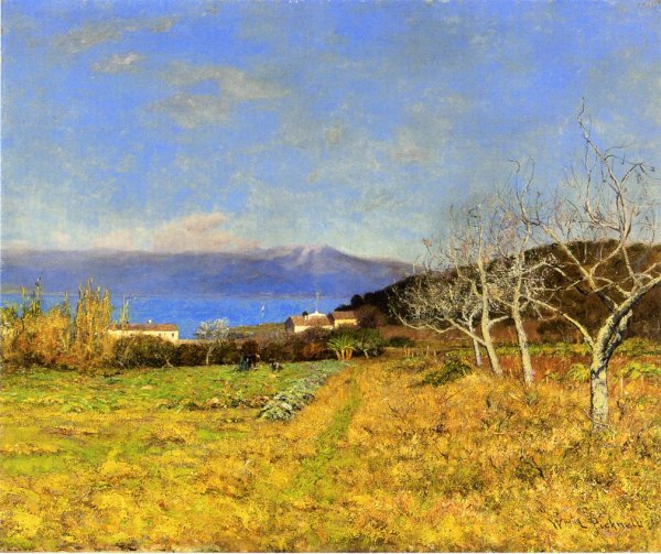 Ocean Landscape by William Lamb Picknell - Hand-Painted Oil Painting Reproduction